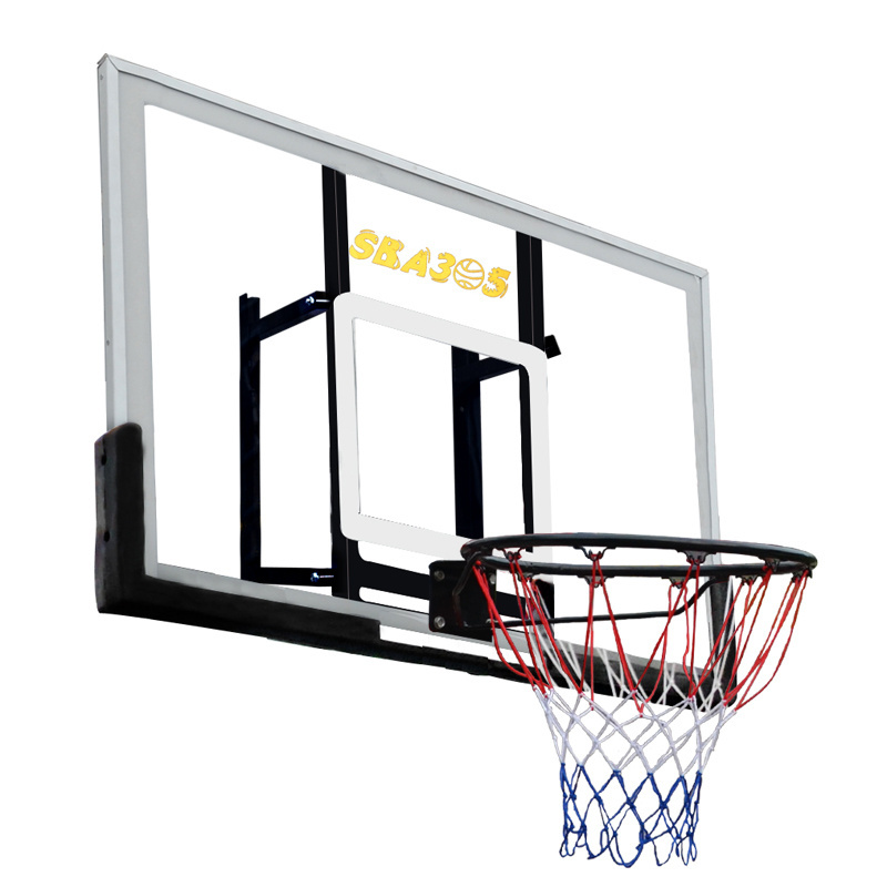 Standard Size PC Fiberglass Tempered Glass Basketball Backboard for Basketball Hoop Basketball Equipment Wall Mounted for Sale