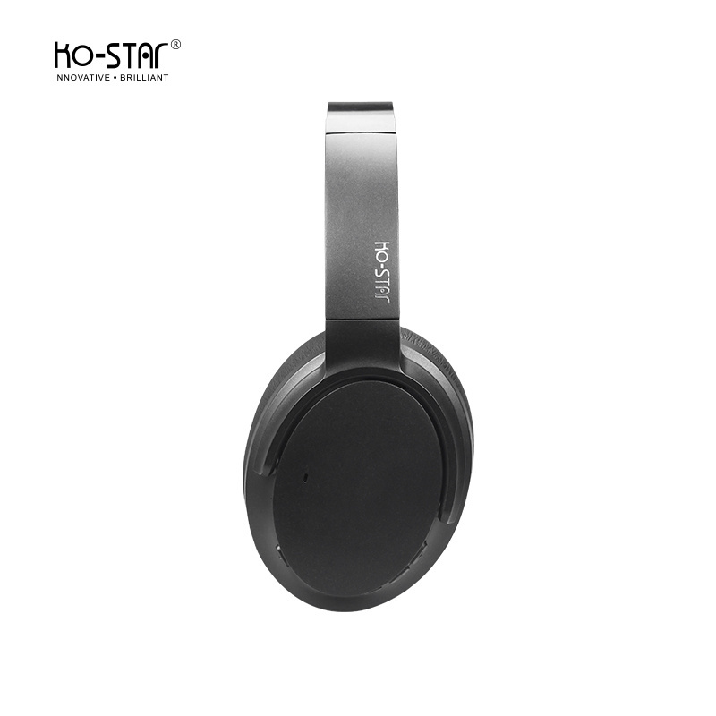 Noise Cancelling Foam Earmuff Wired Bluetooth Wireless Headset with Wireless Music Microphone