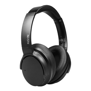 Noise Cancelling Foam Earmuff Wired Bluetooth Wireless Headset with Wireless Music Microphone