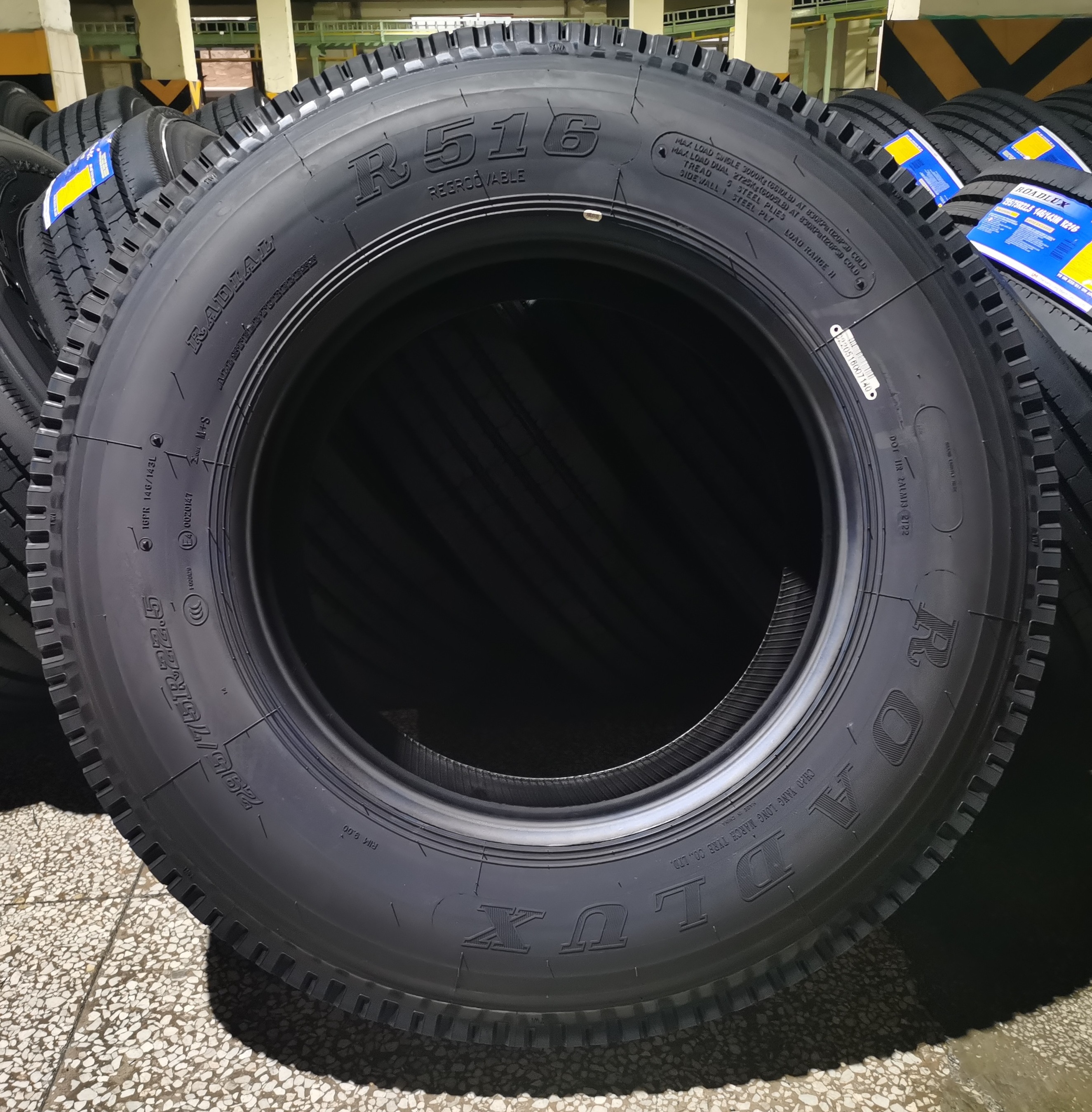 chinese top 10 brand 11r22.5 truck tires 295 75 22.5 longmarch Roadlux 295 75R 22.5 commercial tires 11r22.5 semi truck 16 ply