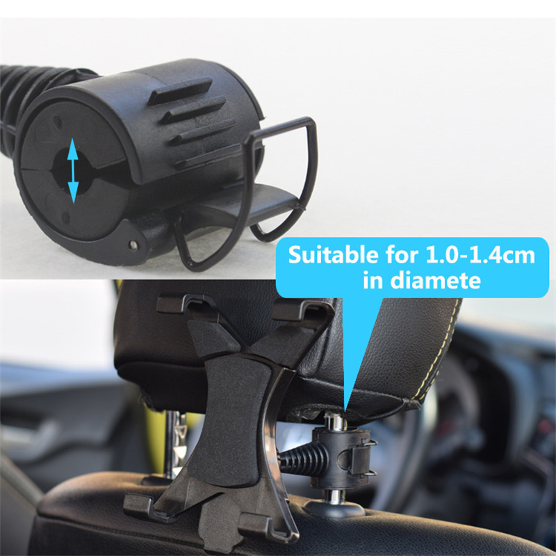 Wholesale Back Seat Car Headrest Tablets OEM Phones Mount Holder for Car Seat Mobile Phone Ipad Movie Holder Stand