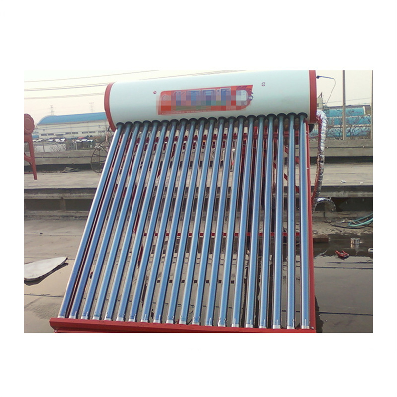 Custom Household Stainless Steel 304 Sun Power Solar Water Heater Hot Water Collector Commercial Hotel School Solar Water Heater