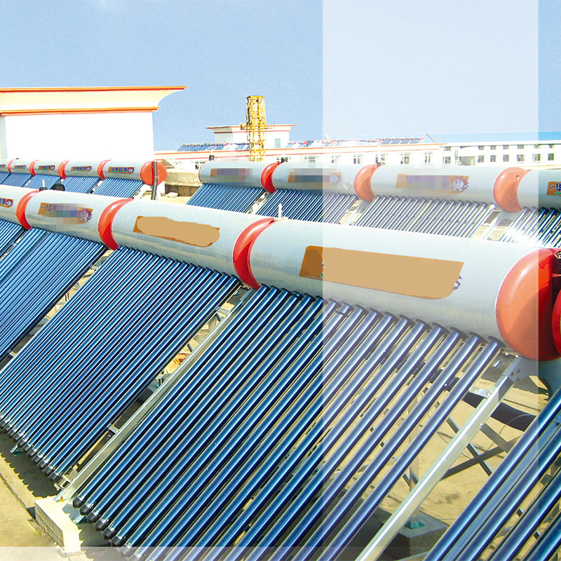 Custom Household Stainless Steel 304 Sun Power Solar Water Heater Hot Water Collector Commercial Hotel School Solar Water Heater