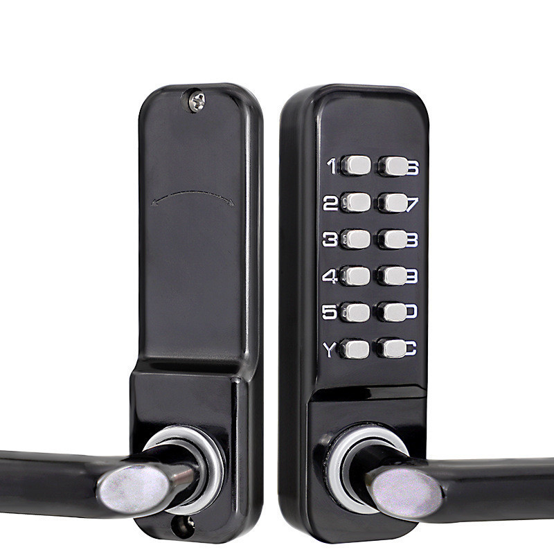 handle door lock price keyless mechanical digital deadbolt password door lock zinc alloy