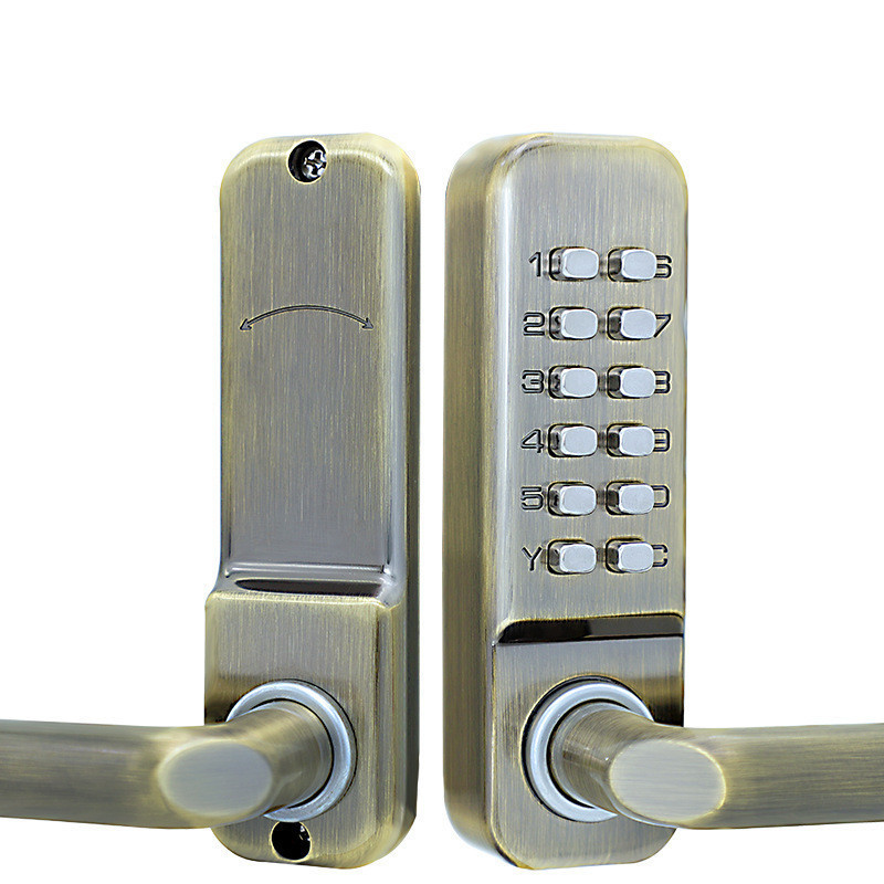 handle door lock price keyless mechanical digital deadbolt password door lock zinc alloy