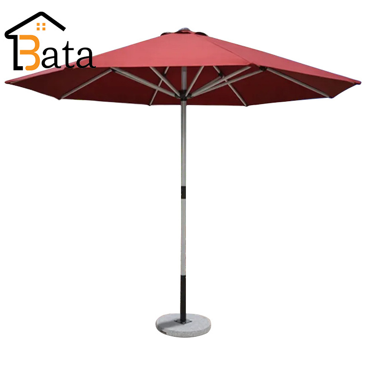 Outdoor garden umbrella aluminum square hanging offset parasols garden cantilever commercial beach sun patio umbrellas