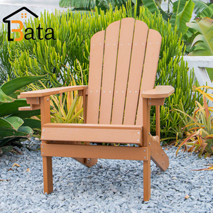 Modern Style Plastic Wooden Adirondack Chair Garden Muskoka Chair