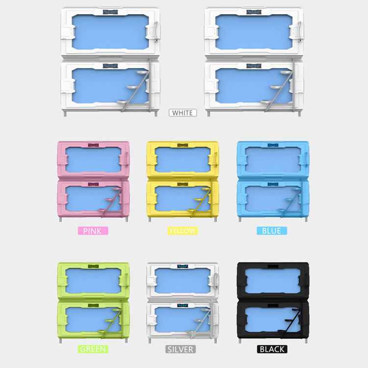 factory sale hotel capsule bunk bed space save sleeping pods