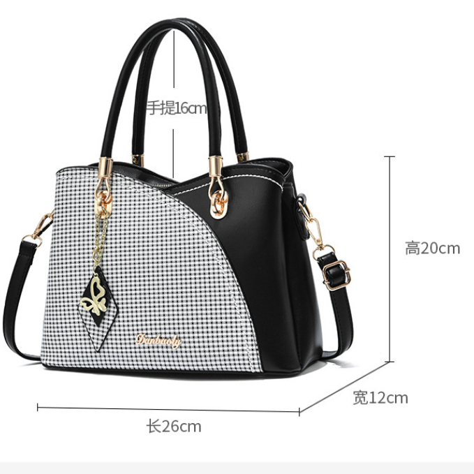 New Korean Style Splicing Elements Fashion Trend Luxury Handbags Shoulder Bag Women's Messenger Bags