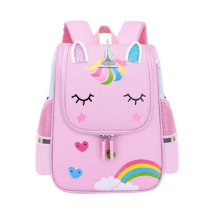 Students Waterproof Fashionable Kids School Bag Tiger New Wholesale School Backpacks Unicorn Cartoon Girls Custom School Bags