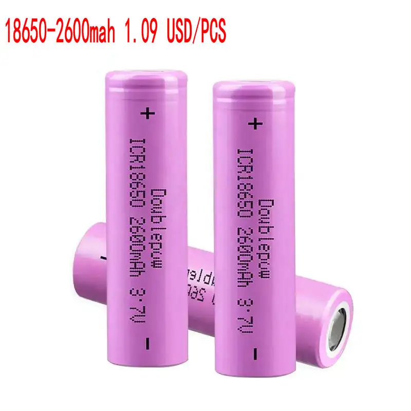 18650  3.7V 1800mah 2000mah 2200mah 2600mah 3000mah 3400mah 18650 Cell  battery 1800mah