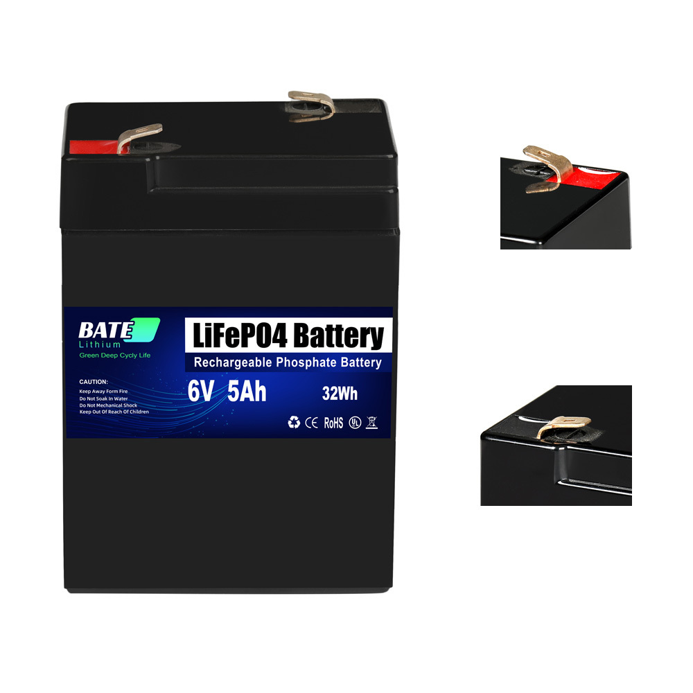 6v5ah battery Factory direct Toy battery pack 6V5Ah Lithium iron phosphate battery lifepo4 pack