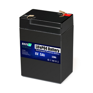 6v5ah battery Factory direct Toy battery pack 6V5Ah Lithium iron phosphate battery lifepo4 pack