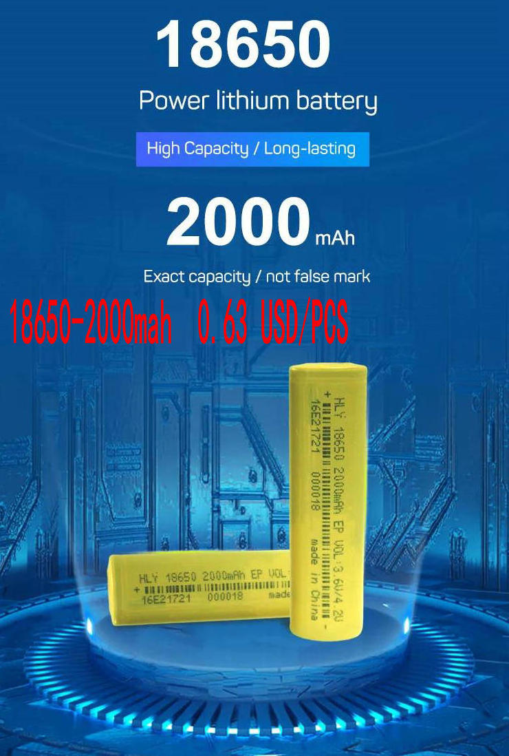 Hot sale bulk stock Rechargeable 18650 cell Lithium ion battery 3.2v 1200mAh 3500mAh li ion battery for Electric bike flashlight