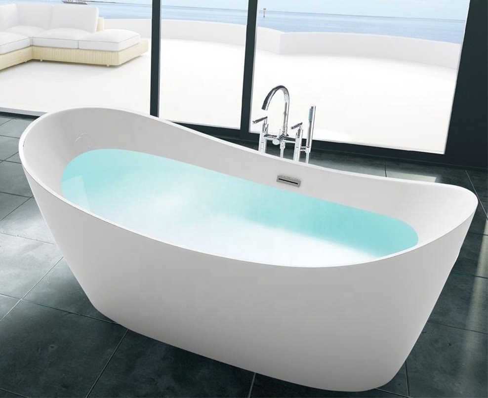 Amazon's best-selling Acrylic Freestanding Bathtub White