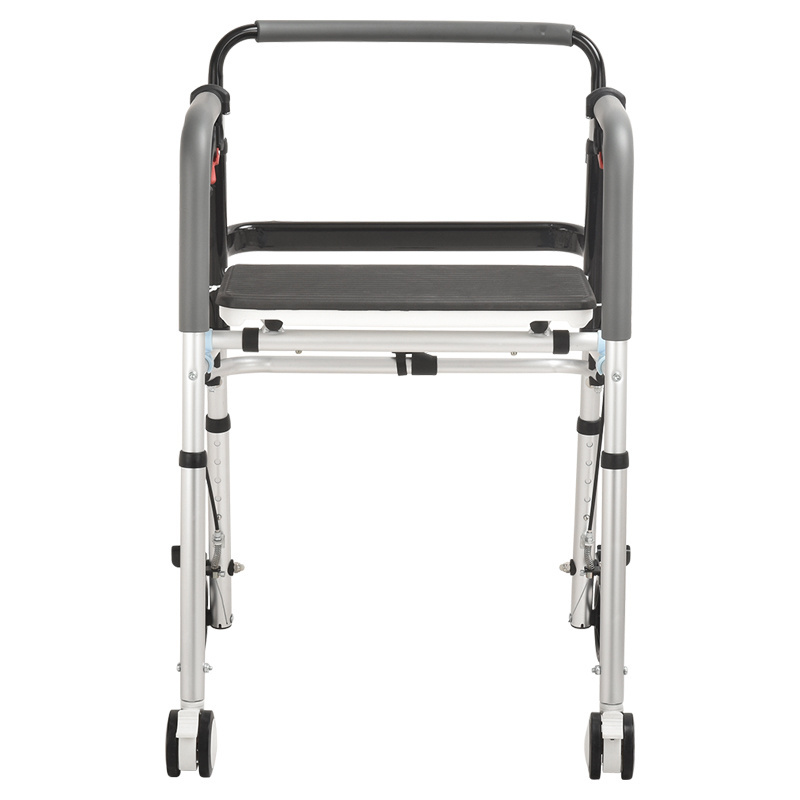 Rollator Folding Aluminum Handicap Walker For Older Adult