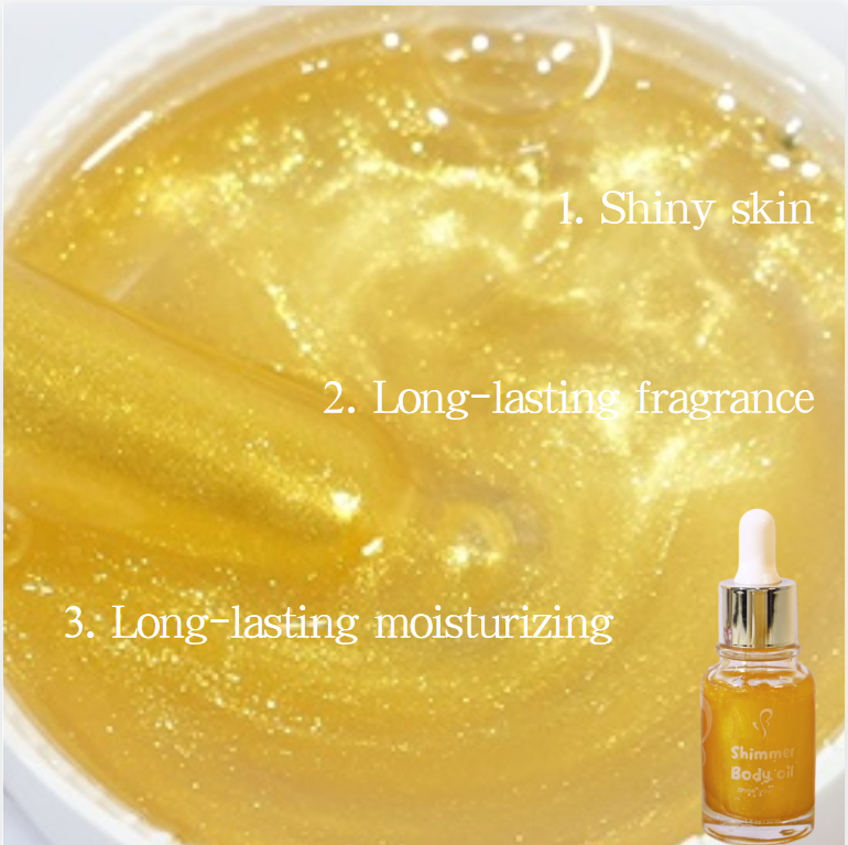 Vegan Skin Glow Shimmer Body Oil Glitter Shimmer Spray Private Label Hot Sale Natural ODM/OEM Body Oils With Glitter