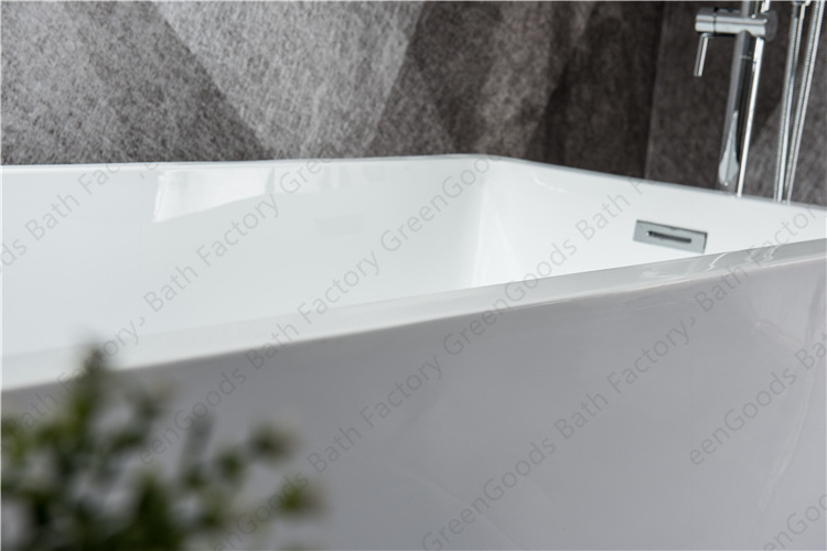 Europe Popular High Quality White Freestanding Bathtubs