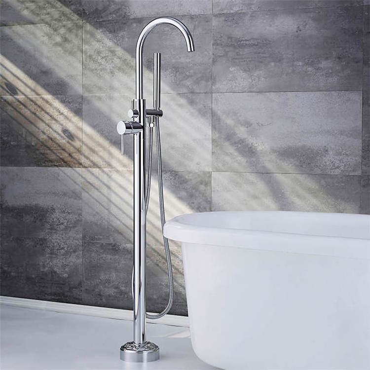 Freestand Bath Tub Faucet Free Standing Faucet Mixer Shower And Tub Faucet