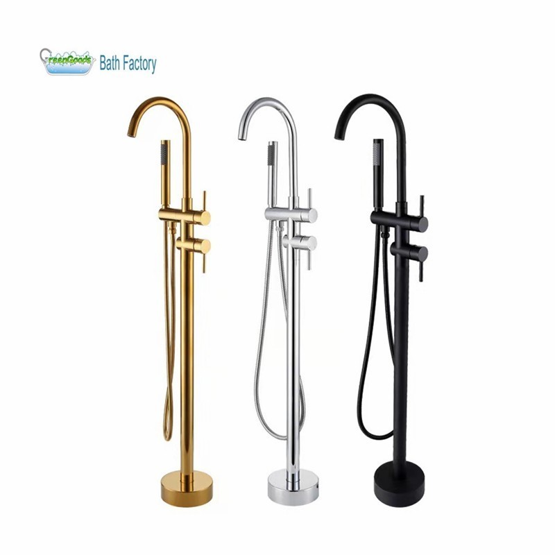 Freestand Bath Tub Faucet Free Standing Faucet Mixer Shower And Tub Faucet