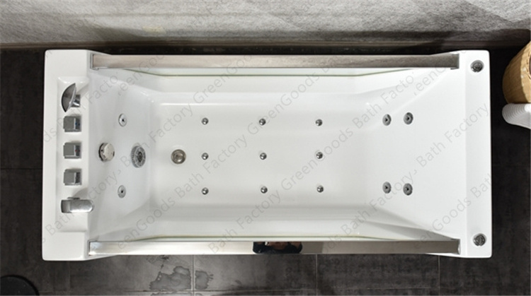 Best Large Alone Garden Spa Ofuro Deep Soaking Free Standing Bath 2 Person Jetted Whirlpool Bathtubs