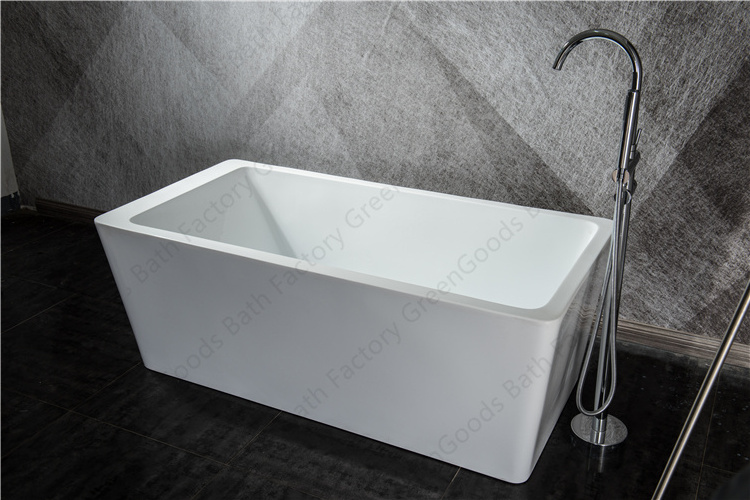 Hot Sale Best Modern Home Stand Alone Acrylic Soaking Mobile Bathtub Freestanding Showers Tubs