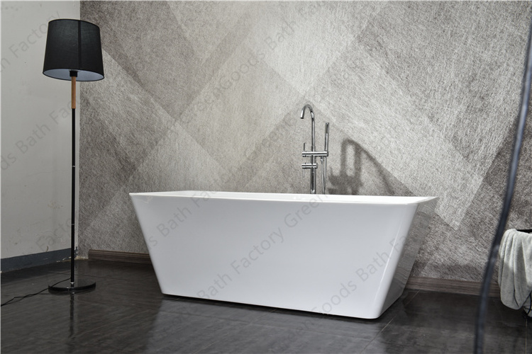 CE Popular Design Bath Tub Customized Size Shape Available Freestanding Bathtubs