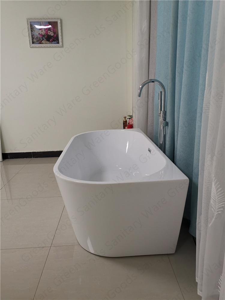 Hot Sale Custom Hotel Indoor High Quality Acrylic Freestanding Bathtubs