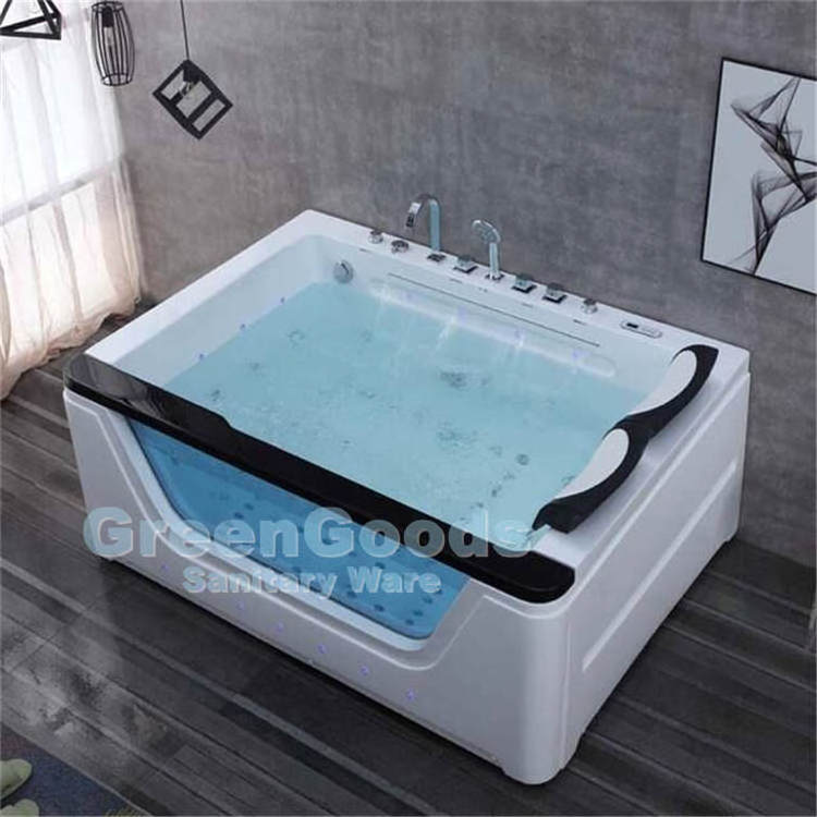 Best Large Alone Garden Spa Ofuro Deep Soaking Free Standing Bath 2 Person Jetted Whirlpool Bathtubs