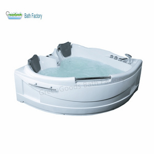 GreenGoods Sanitary Ware Bath Tub Corner Spa 2 Person tab mandi Bathtub