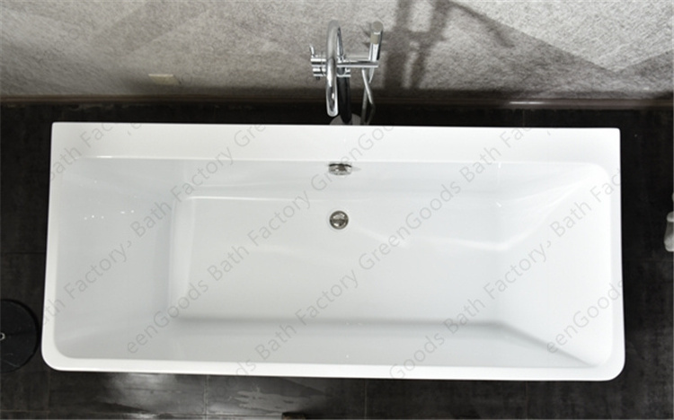 CE Popular Design Bath Tub Customized Size Shape Available Freestanding Bathtubs