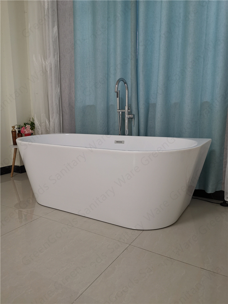 Hot Sale Custom Hotel Indoor High Quality Acrylic Freestanding Bathtubs