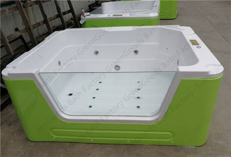 New Design Baby Swimming Pool Kids Spa Children Bath Tub Acrylic Freestanding Whirlpool Bathtub