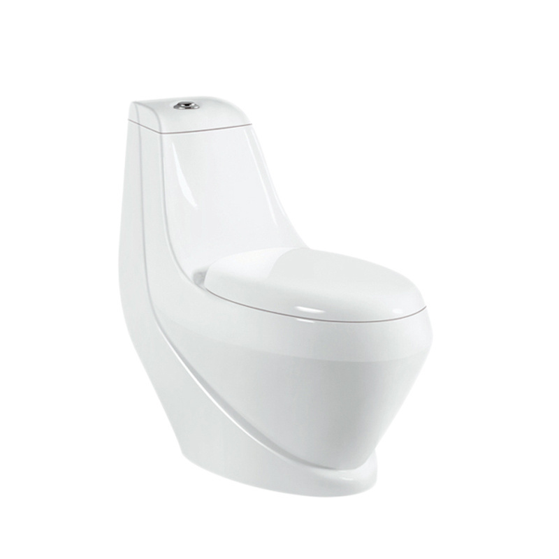 Modern design ceramic washdown toilet sanitary ware one piece toilet bowl diamond big size 4 inches outlet s trap p trap toilet