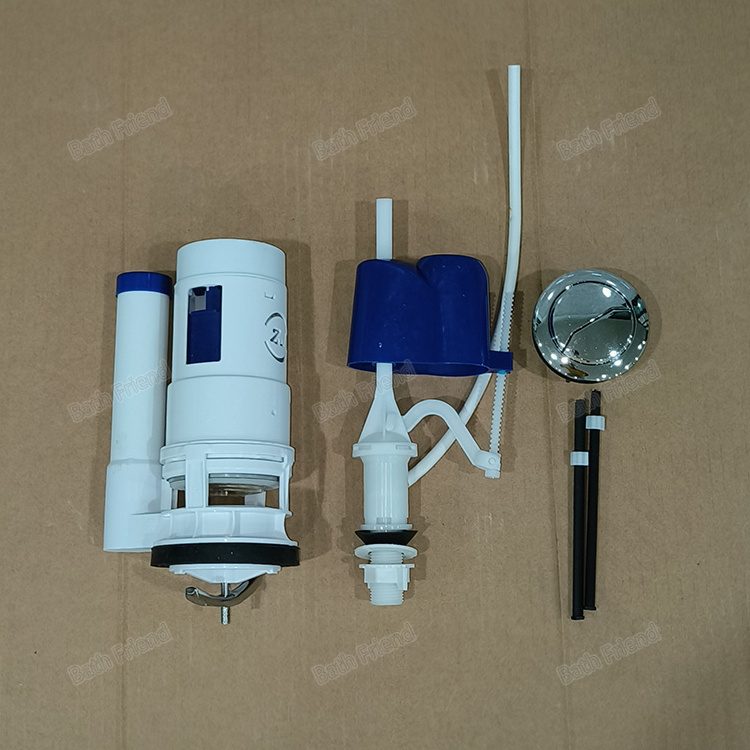 Chaozhou Factory directly Toilet Flushing Mechanism Dual Flush One Piece Two Piece Toilet Fittings