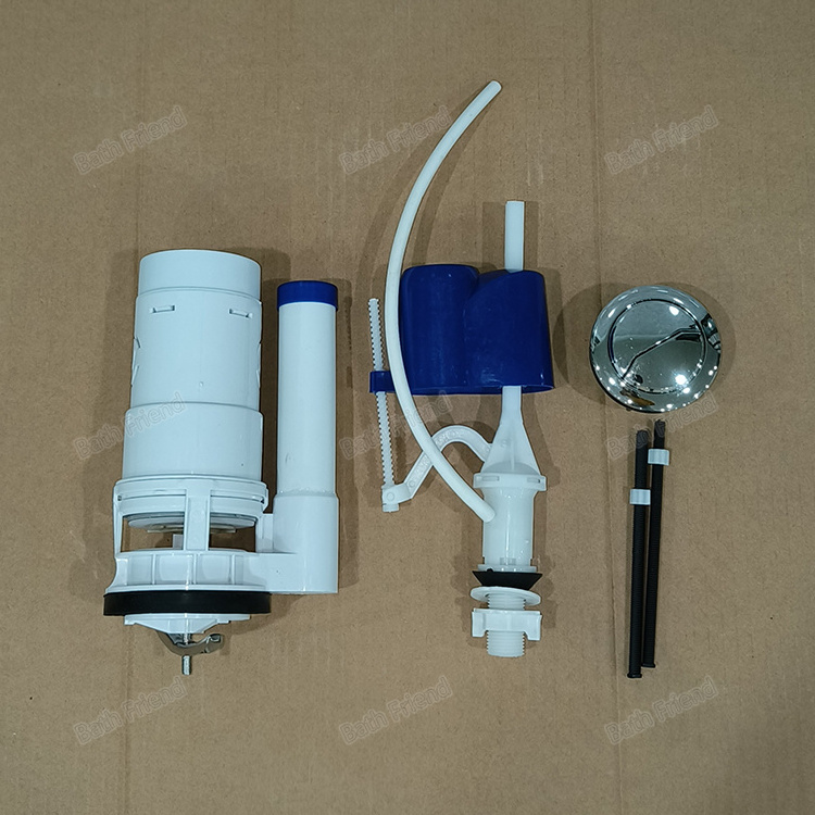 Chaozhou Factory directly Toilet Flushing Mechanism Dual Flush One Piece Two Piece Toilet Fittings