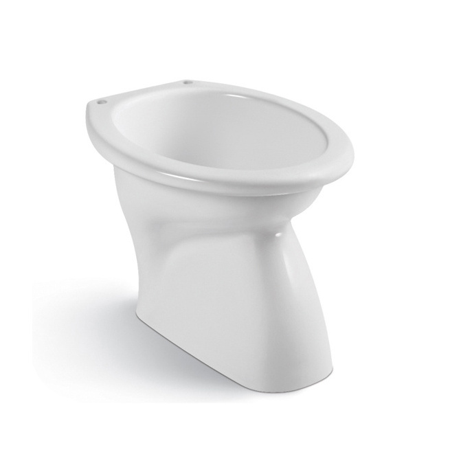 sanitary ware factory ceramic wc squatting pan cheap Thailand squat pan with platform bathroom squat toilet bowl