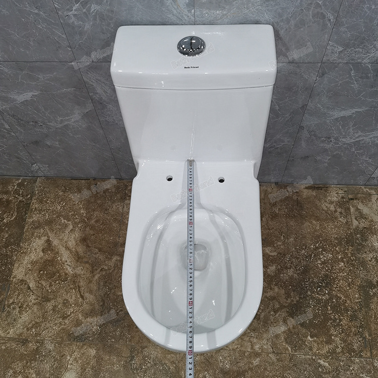 Nepal sanitary ware traditional 2D round closet seat siphon single hole wc bowl s-trap one piece toilet