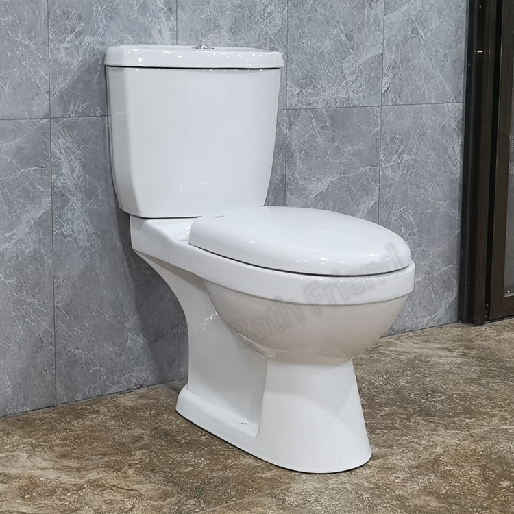 Bathroom furniture economic toilet basin suit twyford Toilet blue color italian standard toilet bowl