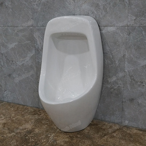 Super Mall Hotel Used Top Spud Flush Valve Waterless Hanging Toilet Ceramic Urinals With Installation Screws