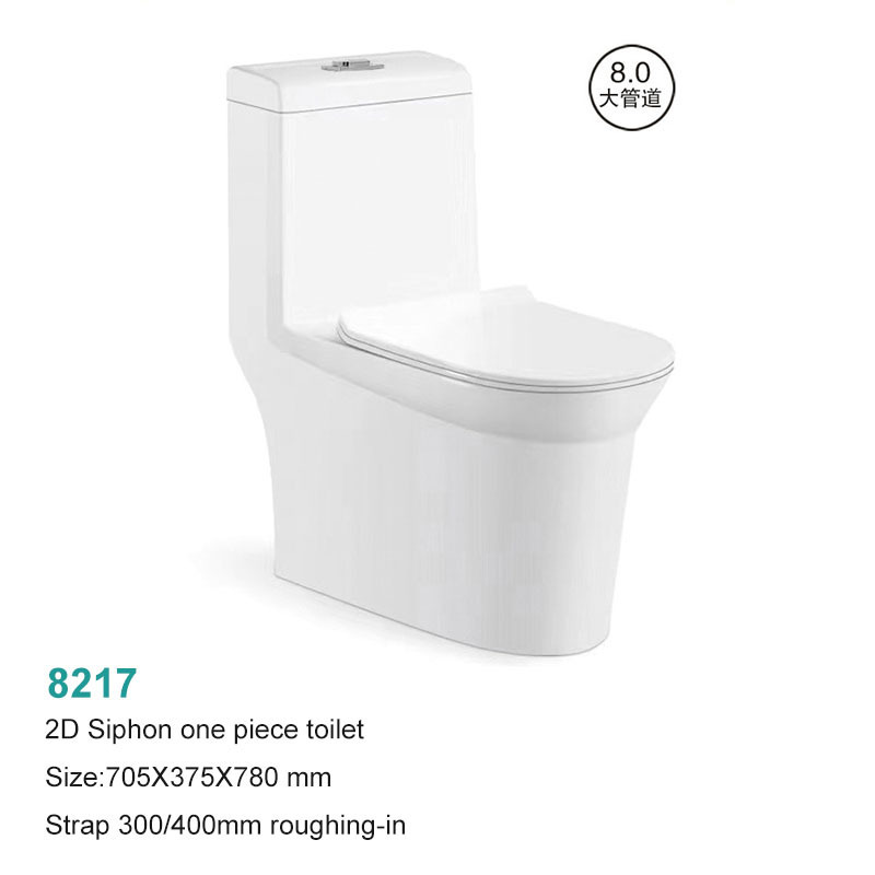 Bangladesh Nepal Popular Sell 2D Eddy Flush One Piece Dual Flush Siphonic Ceramic Toilet