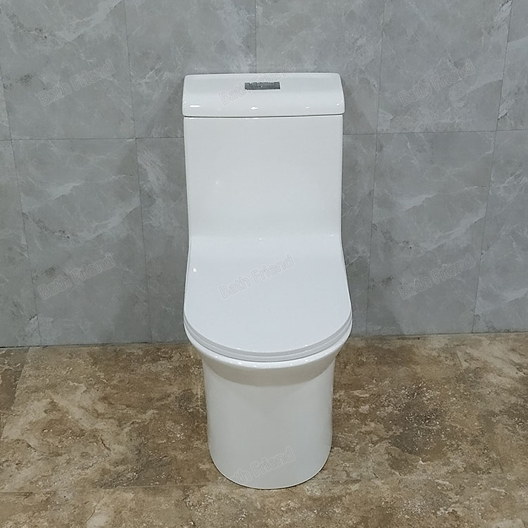 Bangladesh Nepal Popular Sell 2D Eddy Flush One Piece Dual Flush Siphonic Ceramic Toilet