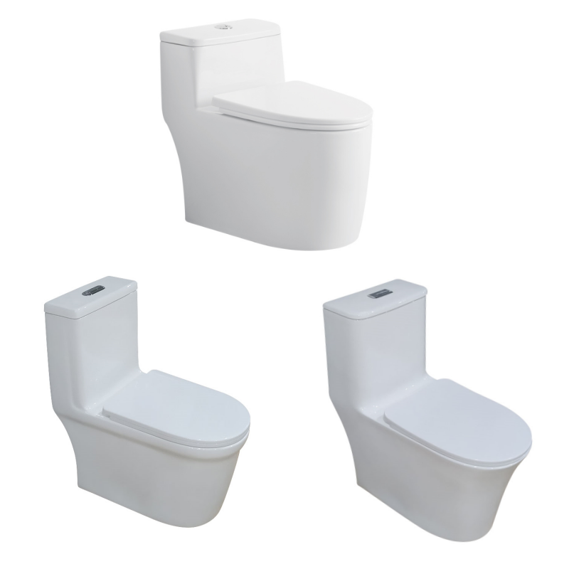 Favorable bathroom water closet one piece toilet bowls jet tornado rimless flushing sanitary ware ceramic commodes