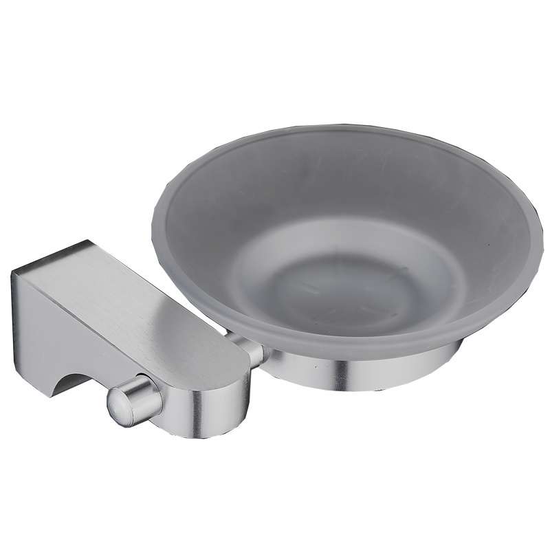 High Quality Zinc Alloy Wall Mounted Soap Dish in Chrome high resistance to corrosion and rust for bathroom use