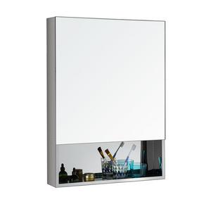 New Design stainless steel Wall Mounted Bathroom Mirror Cabinet