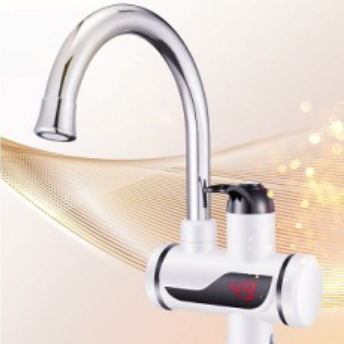 Basin Kitchen Bathroom Faucet Tap Instant Electric Hot Water Heater Tap With Heating Water Faucet