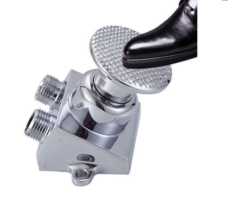 Brass Foot Operated Foot Pedal Taps Pedal Touchless Basin faucets mixers taps Medical Faucet