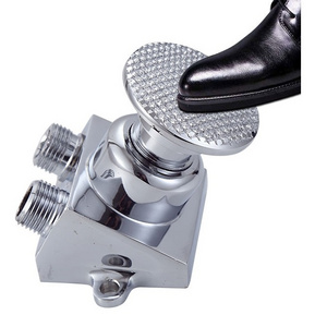 Brass Foot Operated Foot Pedal Taps Pedal Touchless Basin faucets mixers taps Medical Faucet