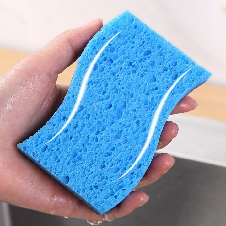 Non-Scratch Cleaning Scrub Sponges Scrubbing Dish Sponge Ideal for Washing Kitchen Dishes Bathroom