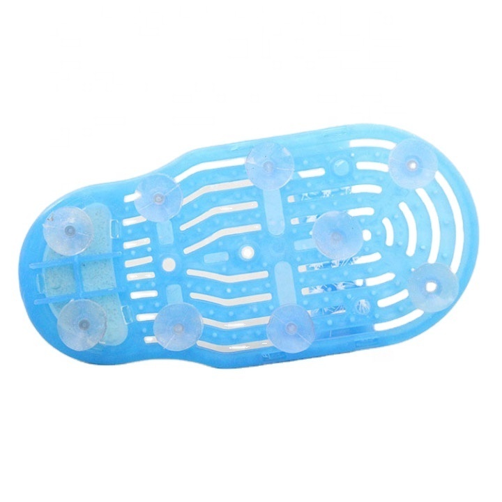 Feet Cleaner Simple Foot Scrubber Shower Spa Easy Cleaning Brush Exfoliating Massager Slipper